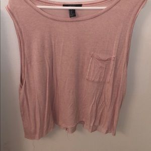 Pink Sleeveless Top